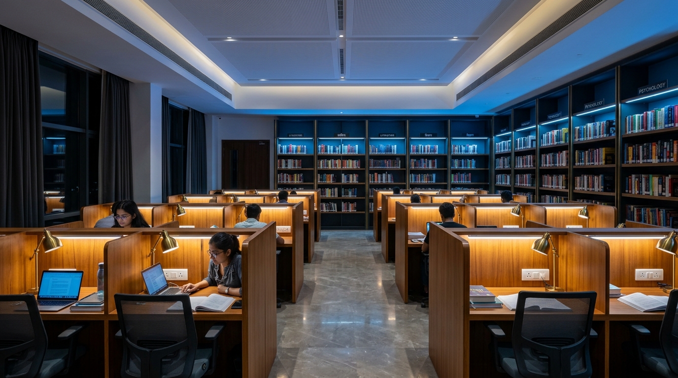 Genius Library Study Hall in Madhupur, Sonbhadra
